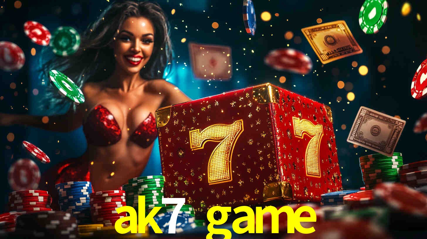 Interface do App ak7 game